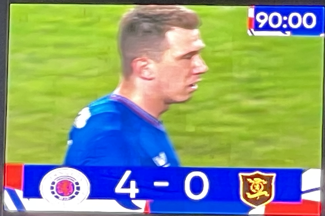 Rangers 4-0 Livingston – In The Eye Of The Storm