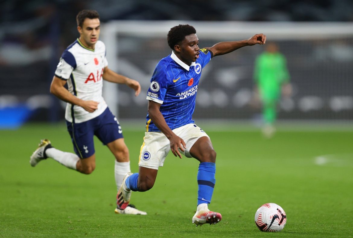 Pundit backs Tottenham to snap up Brighton’s Tariq Lamptey